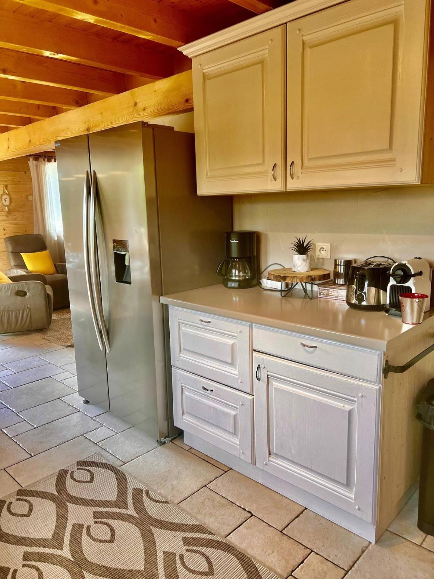 Charming Family Chalet For 8 People, With Private Hot Tub Les Clefs Exterior foto